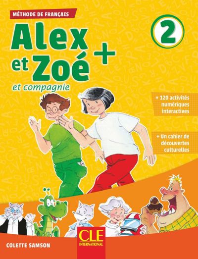 Alex et Zoe et compagnie 2, учебник по френски език за 3. клас