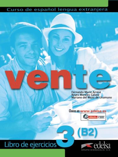 Vente 3, учебна тетрадка по испански език, ниво B2