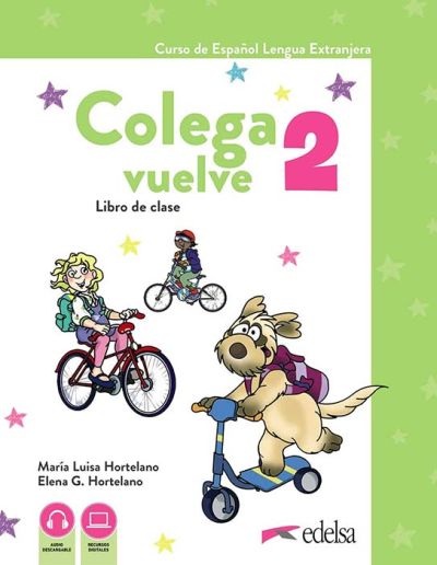 Комплект Colega vuelve 2 - учебник, тетрадка и папка с материали