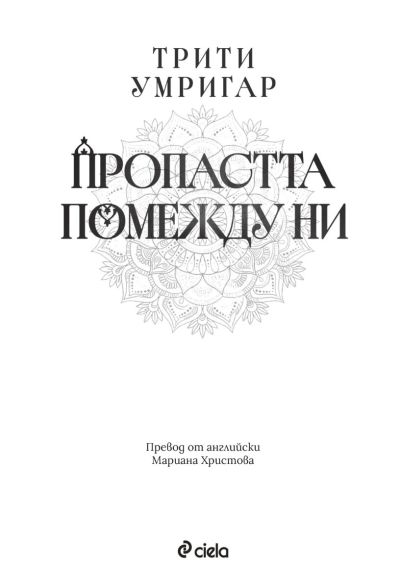 Пропастта помежду ни