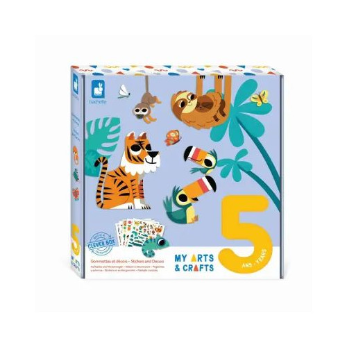 5 YEARS - STICKERS AND DECORATIONS