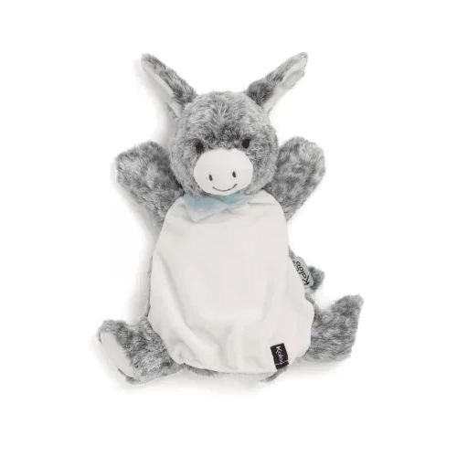 LES AMIS - DONKEY DOUDOU PUPPET 30 CM