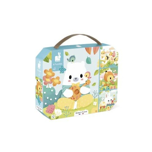 PURE- 4 PUZZLES (6-9-12-16 PCS)