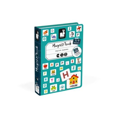 JANOD Магнитна книга - Английската азбука