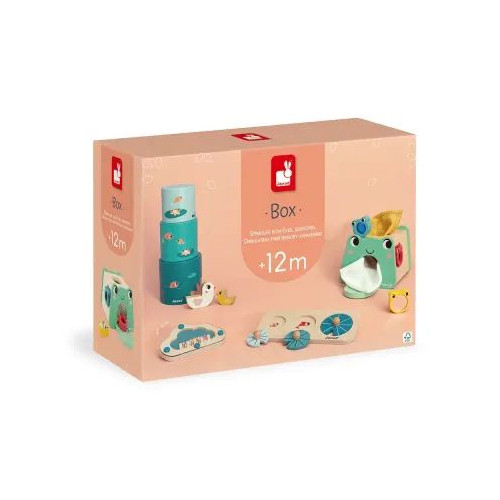 JANOD Кутия с играчки 12 месеца