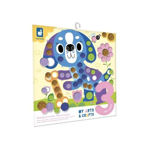 3 YEARS - ROUND MOSAICS - LITTLE FRIENDS