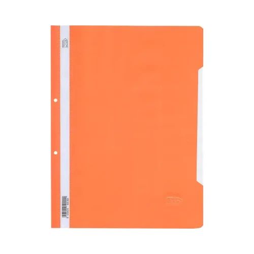 PVC папка с перф. Grafos Color оранж