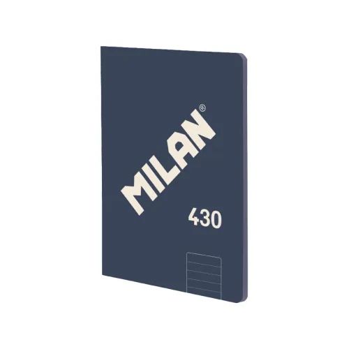 Тетрадка А5 MILAN 1918 синя МК 48л