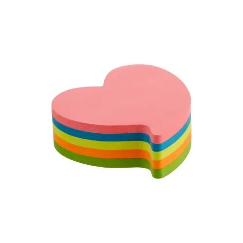 Самоз. листчета Kores Heart 5цв 250л