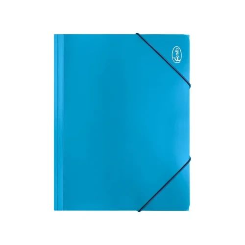 Кутия с ластик Forofis pvc 3см син