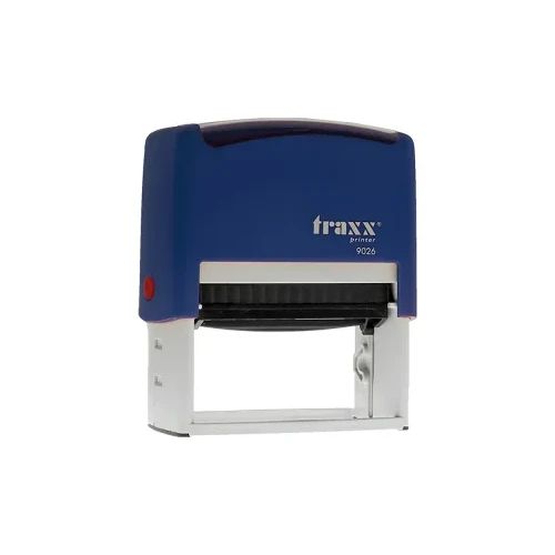 Печат правоъг. Traxx 9026 75/38 син