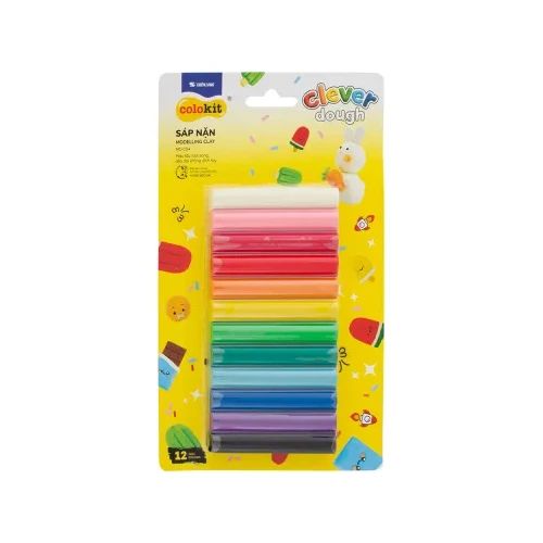 Моделин Colokit MC-C04 165гр 12 цвята