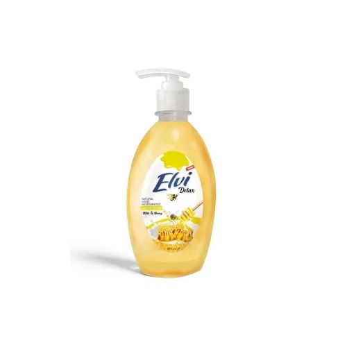 Течен сапун Elvi помпа Milk&Honey 400 мл