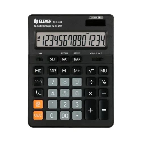 Калкулатор Eleven SDC 554S 14разр наст
