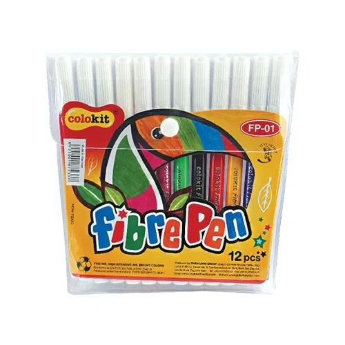 Флумастери Colokit FP-01 12 цвята PVC
