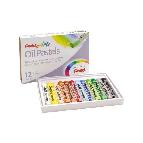 Маслени пастели Pentel Arts 12 цвята