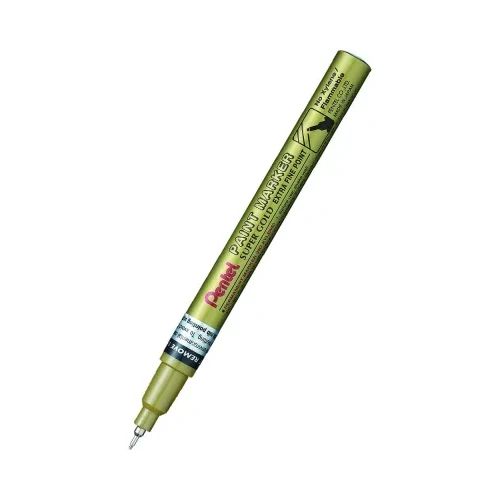 Paint маркер Pentel MFP10 0.6мм объл злт