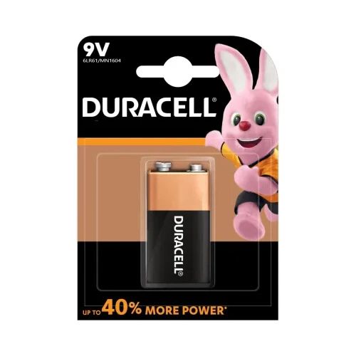 Алк. батерия Duracell 6LR61 BASIC 9V бл1