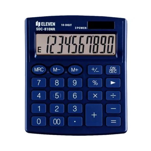 Калкулатор Eleven SDC 810NRNVE 10рзр син