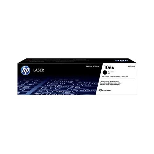 Тонер HP 106A/W1106A Black оригинал 1k