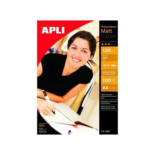 Фото х-я Apli matt present A4 120гр 100л