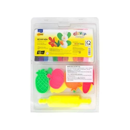 Моделин Colokit MCT-C02 12 цвята + форми