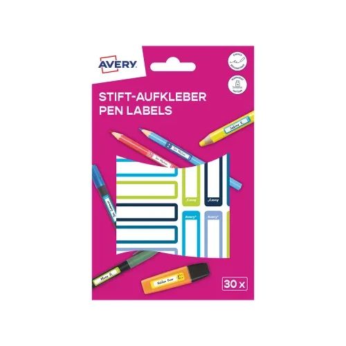 Ученически етикети Avery 50/10 B/G 30бр