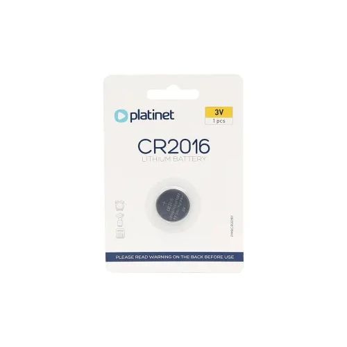 Лит. батерия Platinet CR2016 3V бл. 1