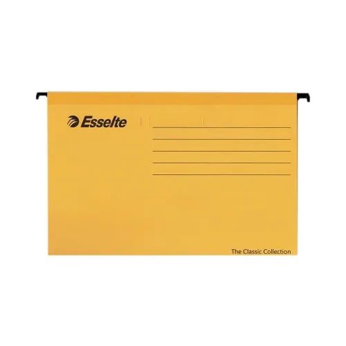 Папка картотека Esselte V-образна жълт
