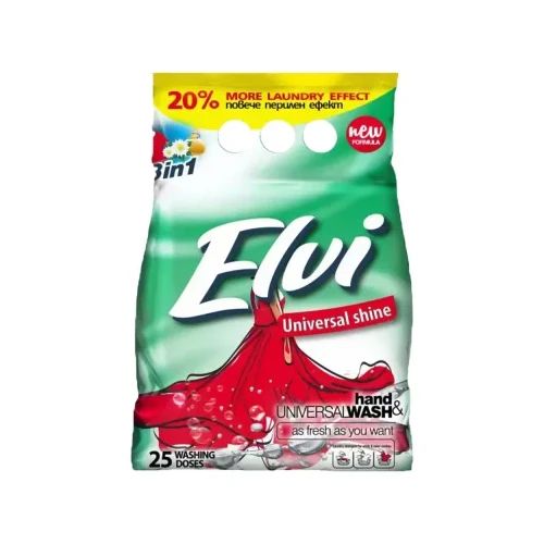 Прах за пране Elvi Universal Fresh 2кг