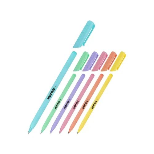 Химикалка Kores K0R-M Pastel 1.0 мм синя