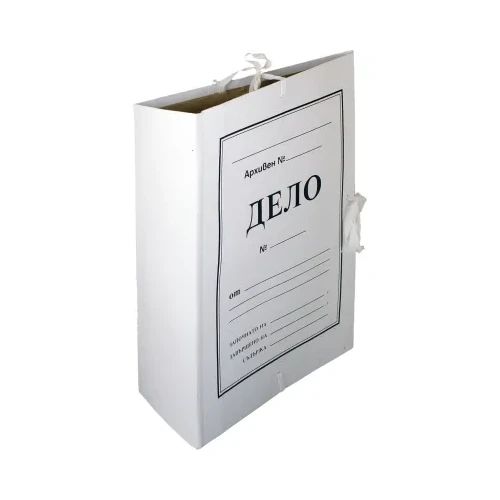 Папка дело лукс бял 11см