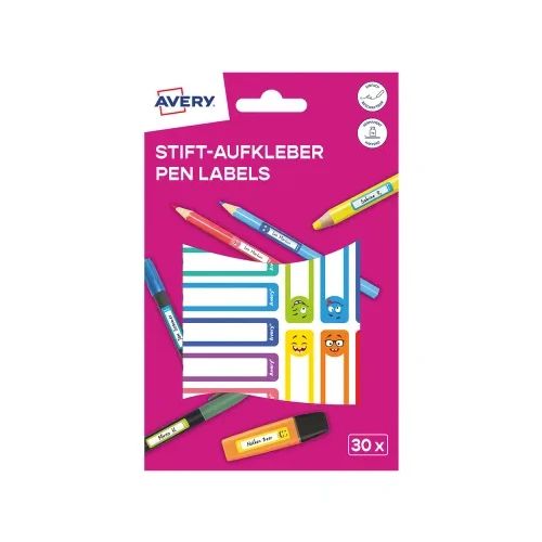 Ученически етикети Avery 50/10 Fun 30бр