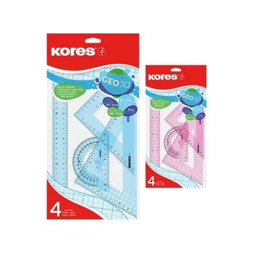 Чертожен комплект Kores Geo 30 4 части