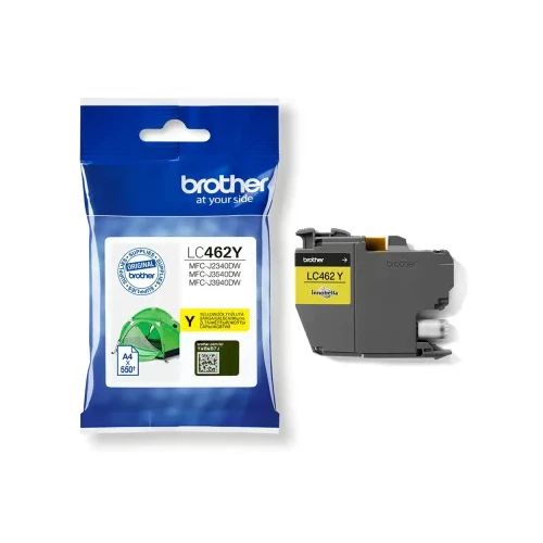 Патрон Brother LC-462Y Yellow оригинал