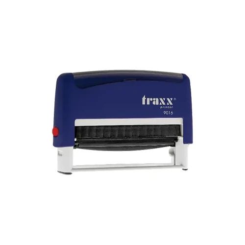 Печат правоъг. Traxx 9016 70/10 син