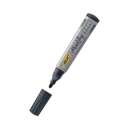 Перманентен маркер BIC 2000 объл черен