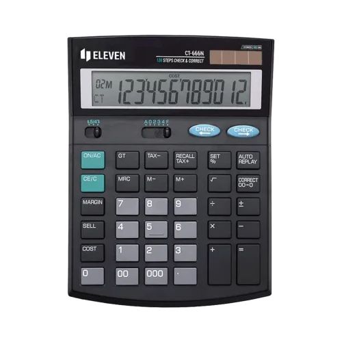 Калкулатор Eleven CT 666 12разр наст