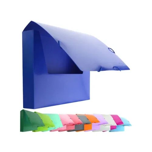 Кутия с ластик OfBox Colorline 5см асор.