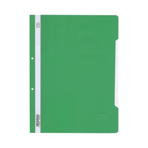 PVC папка с перф. Grafos Color зелен
