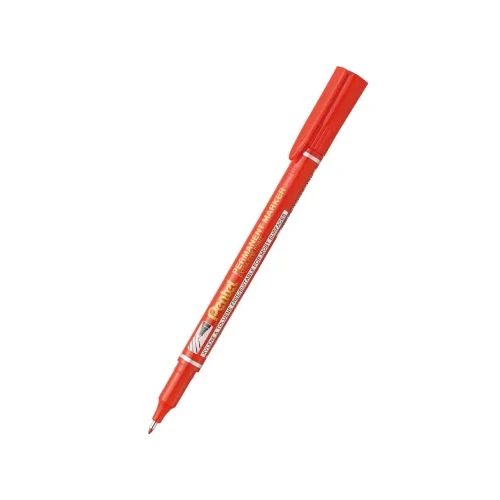 Перм. маркер Pentel OHP NF450 червен