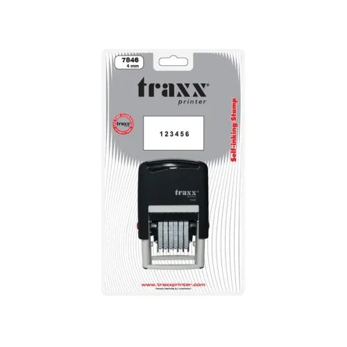 Номератор Traxx 7846 6 цифри H4.0