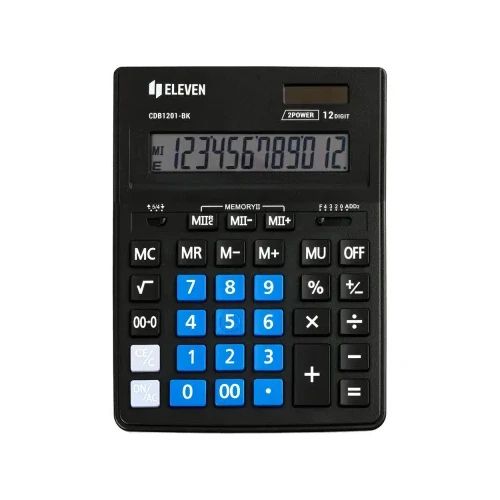 Калкулатор Eleven CDB1201BK 12разр син