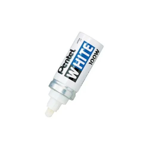 White маркер Pentel X100W 6.6мм объл бял