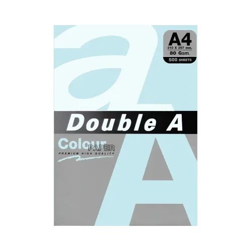 Хартия Double A пастел син Ocean A4 500л