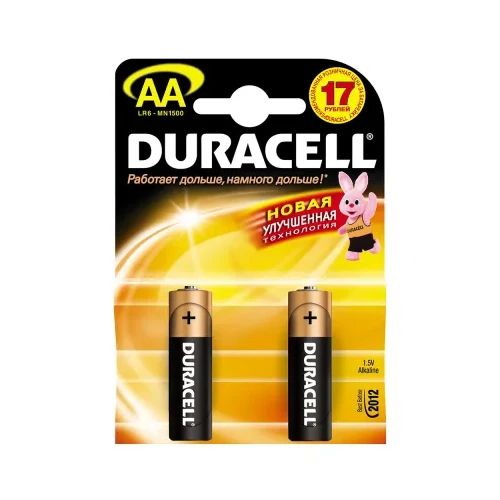 Алк. батерии Duracell AA/LR6 BASIC бл.2