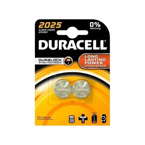 Лит. батерии Duracell CR2025 3V бл.2