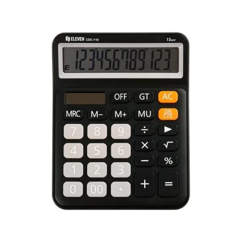 Калкулатор Eleven CDC110BK 12разр черен