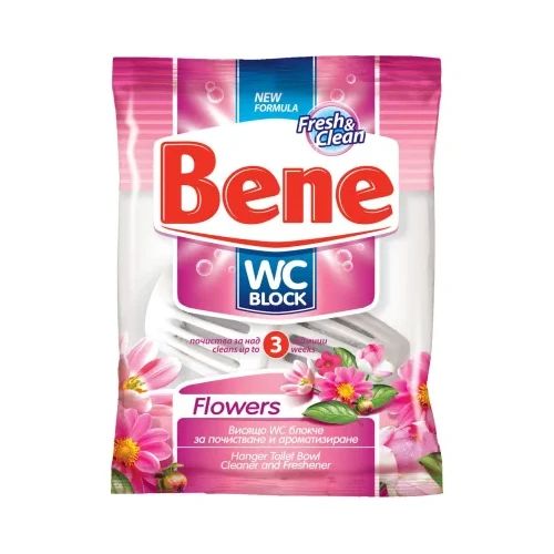Ароматизатор WC Bene Flowers блокче 40гр
