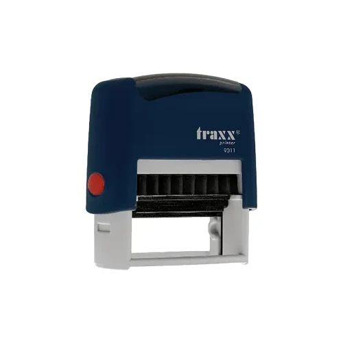 Печат правоъг. Traxx 9011 38/14 син